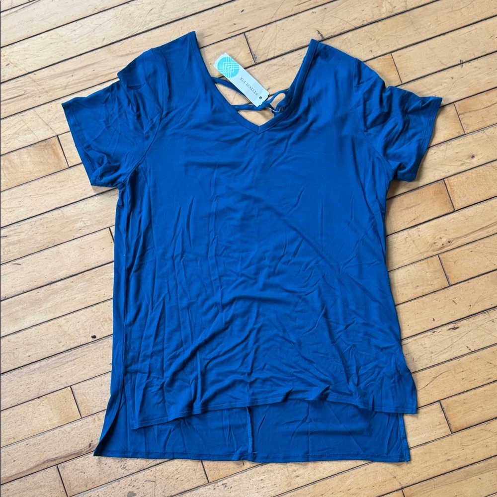 Stitch fix Royal Blue Short Sleeve Tee